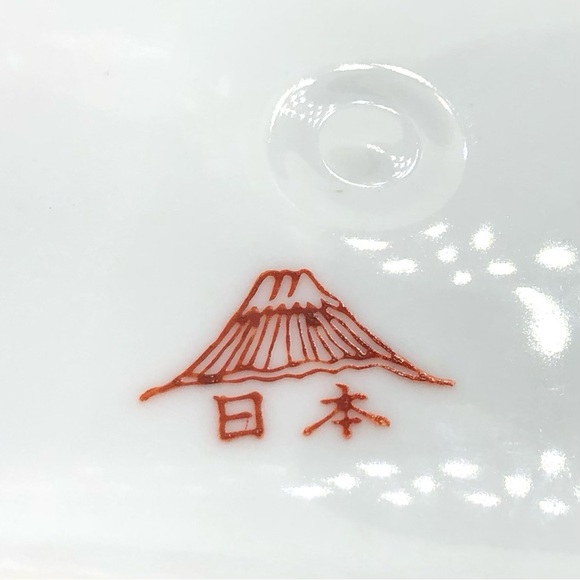 Japanese Square Porcelain Vase 11” Imari Tokkuri Vintage Sake Bottle Marked - Picture 11 of 12